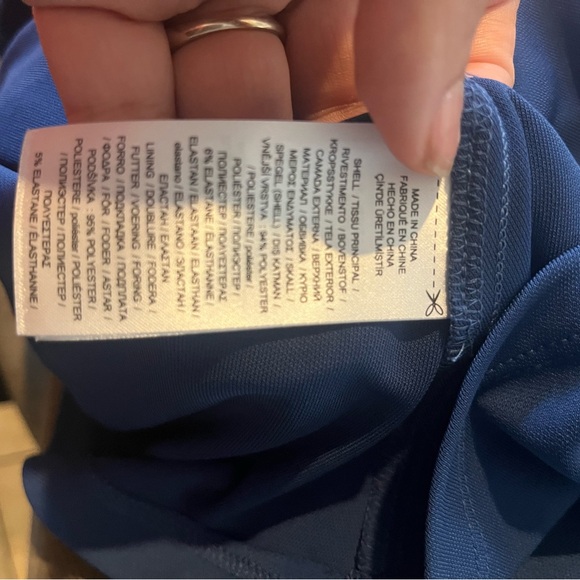 Ralph Lauren Classic Blue Midi Dress - Picture 3 of 5